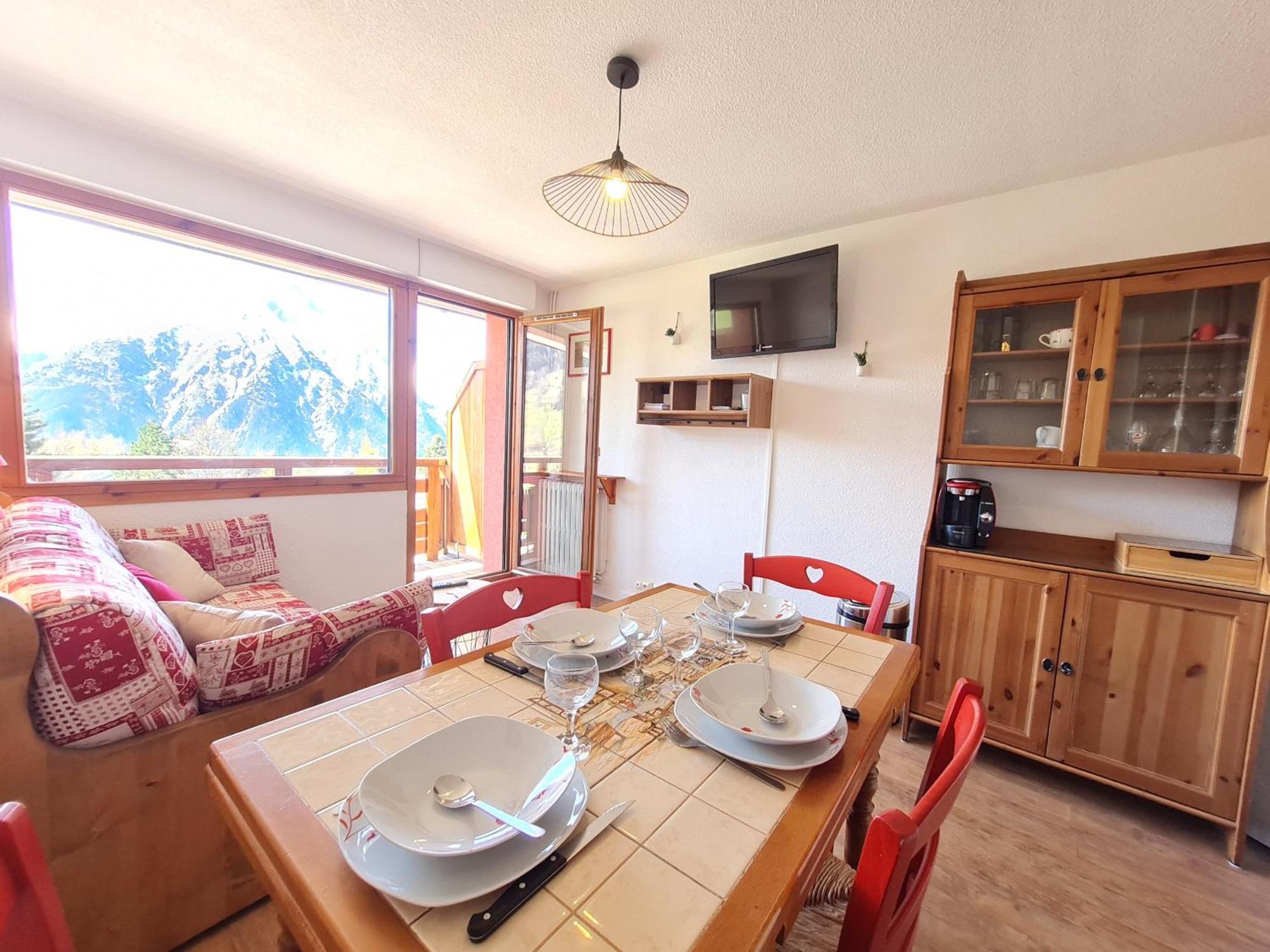 Apartment Janremon - 234 - Vue Magnifique 4 Pers Les Deux Alpes